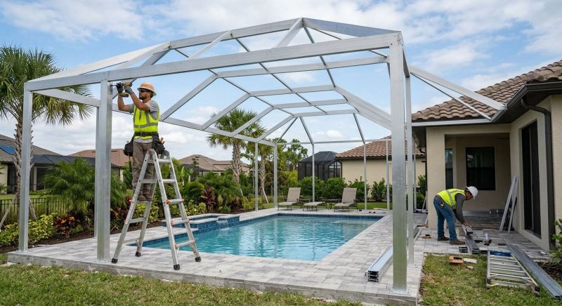 Swimming Pool Assembly Service